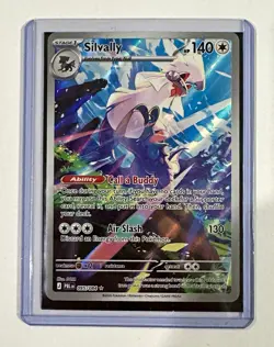 Silvally 095/084 IR Pitch Black Illustration Rare Holo Pokemon TCG NM - Image 1