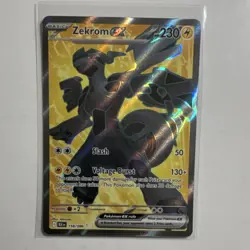 The Pokemon Company Zekrom ex 158/086 Sv: Black Bolt Ultra Rare Holo ENG - Image 1