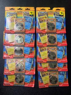 Pokemon TCG Enhanced Zapdos Moltres Articuno Factory Sealed 10 Blister Pack Lot - Image 1