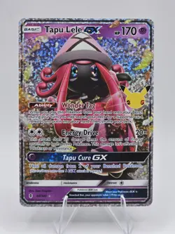 The Pokemon Company Pokemon TCG: Tapu Lele GX 60/145 Guardians Rising Holo 2017 - Image 1