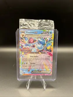 Pokemon TCG - Glaceon ex - Prismatic Evolutions Promo 026/131 Stamped Sealed - Image 1