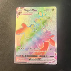 Pokemon Flapple VMAX 164/163 Swsh05 Secret Rare Holo 320 HP - Image 1
