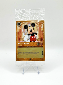2025 Disney Lorcana Mickey Mouse True Friend #36/P2 Glimmers Realm Puzzle Promo - Image 1