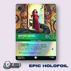 Mother Gothel Evil as Ever 214/207 Epic Attack of the Vine! NM Disney Lorcana - Image 1