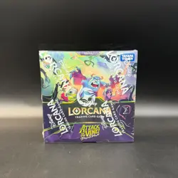 Attack of The Vine Booster Box Disney Lorcana Japanese New Sealed w/shrink 2026 4521329331737 - Image 2