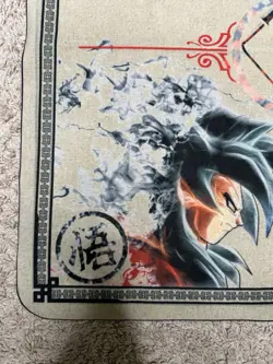 Meta Mats Cloth 2 Player Dragon Ball Dragonball Z GT Goku Vegeta Smoke Playmat - Image 2