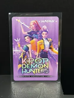 NEW! KPop Demon Hunters Exquisite Collection Card - Saja Boys Jinu SSR #014 - Image 2
