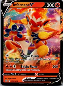 Infernape V - Holo Promo SWSH: Sword & Shield Promo Cards SWSH252 NM - Image 1