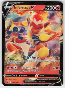 Infernape V - Holo Promo SWSH: Sword & Shield Promo Cards SWSH252 NM - Image 1