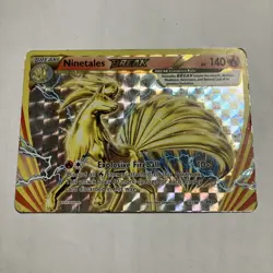 Pokemon TCG XY Evolutions Ninetails Break 16/108 Holo Rare Card MP - Image 1