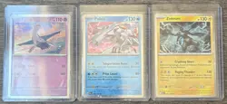 Pokemon Cosmos Holo Promo Cards Zekrom 066/182, Palkia 040/182, Latios 073/182 - Image 1