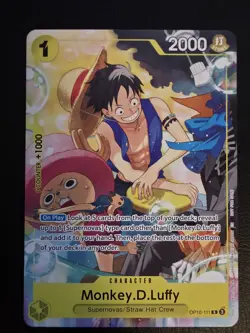 Monkey.D.Luffy (Welcome Pack 2026 Vol.1) OP10-111 One Piece Promotion Cards Rare - Image 1