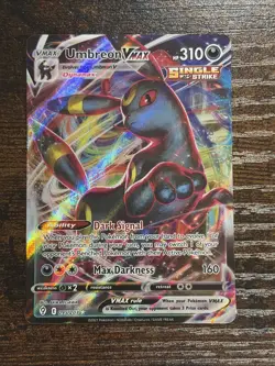 Umbreon VMAX 095/203 Evolving Skies Ultra Rare Pokemon Card NM - Image 1
