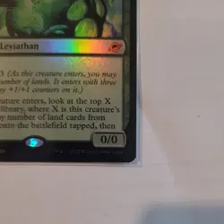 Famished Worldsire M 0182 -Foil Near Mint MTG Edge of Eternities NEVER PLAYED - Image 5