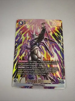 Omega Shenron FB07-035 Alternate Art Wish Dragon Ball Card Fusion World - Image 1