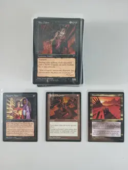 MTG 1997 VISIONS Complete Set 167 cards Magic the Gathering English - Image 1
