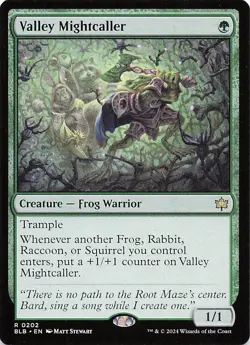 Valley Mightcaller R Bloomburrow 202 NM - Image 1
