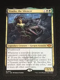 MTG Outlaws of Thunder Junction Vraska, the Silencer 0237 Mythic - Image 1