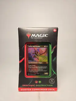 Magic: The Gathering Starter Commander Deck – Draconic Destruction (Red-Green) - Image 1
