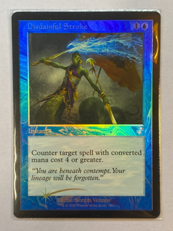MTG - Time Spiral Remastered - Disdainful Stroke - FOIL - Image 1