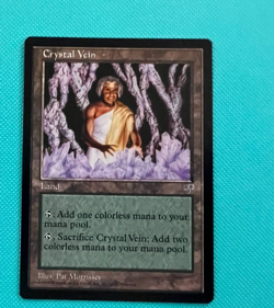 Crystal Vein - Mirage - MTG - Magic the Gathering - LP/NM - Image 1