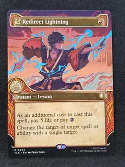 MTG: Avatar - The Last Airbender - Redirect Lightning (Showcase) - Image 1
