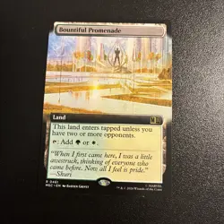 Bountiful Promenade - (Extended Art) Commander: Marvel Super Heroes Regular Mtg - Image 1