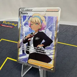 Peonia 196/198 Chilling Reign Pokemon TCG Full Art Trainer SWSH - Image 2