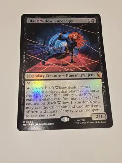 Black Widow, Super Spy Marvel Super Heroes Foil - Image 1
