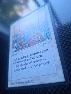 MTG Arabian Nights🌙 Army of Allah. MP/LP, Vintage 1st Print, 1993 - Image 3