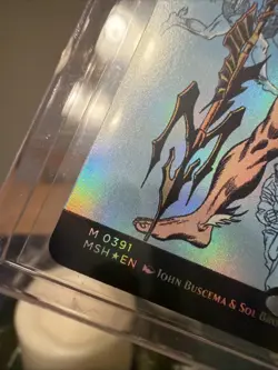 Namor the Sub-Mariner (Borderless) (0391) Marvel Super Heroes Foil - Image 3