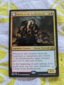 Ulrich of the Krallenhorde NM EMN 191/205 *Fast Shipping!* MTG Magic Commander - Image 1
