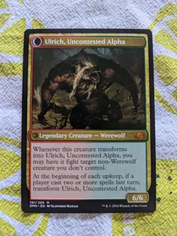 Ulrich of the Krallenhorde NM EMN 191/205 *Fast Shipping!* MTG Magic Commander - Image 2