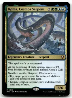 Koma, Cosmos Serpent #213 (NM) Murders Karlov Manor MKC Magic MTG - Image 1