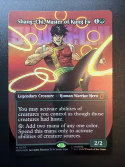 Marvel Super Heroes #370 Shang-Chi, Master of Kung Fu (Borderless) (0370) - FOIL - Image 1