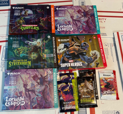 Magic the Gathering Edge of Eternities Marvel Superheroes Collector Booster Lot - Image 1