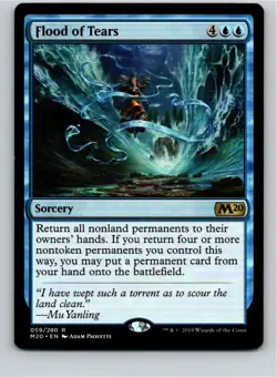 Magic the Gathering Flood of Tears Core Set 2020 MTG Free Shipping! - Image 1
