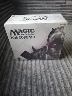 MTG 2015 Core Set Fat Pack Bundle NEW FACTORY SEALED M15 9 Booster Packs - Image 1