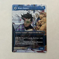 Bruce Banner (Borderless) (0331) Marvel Super Heroes Regular NM MTG - Image 1