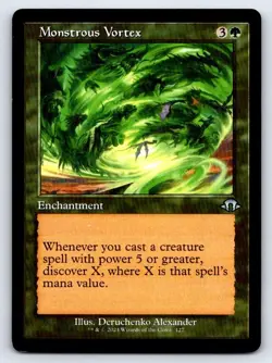 Monstrous Vortex (Retro Frame) 427 Modern Horizons 3 Magic: The Gathering LP - Image 1