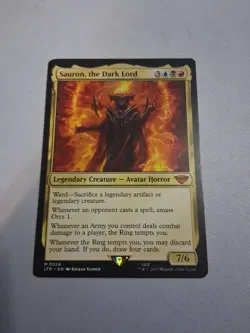 MTG Sauron, the Dark Lord (0224) Lord of the Rings - Image 1