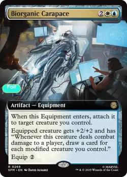 Biorganic Carapace (Extended Art) - Foil - SPM - 269 NM/LP - Image 1