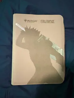 MTG Final Fantasy Cloud Pro-Binder Premium Zippered 9-POCKET Ultra Pro - Image 1