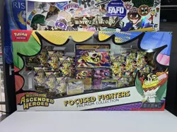 Pokemon Ascended Heroes Focused Fighters PREMIUM Collection Sam's Club FAST SHIP - Image 1