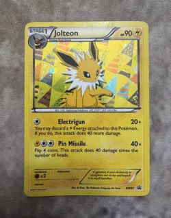 The Pokemon Company Jolteon BW91 Black & White Promo Holo EN 90 HP Stage 1 - Image 1