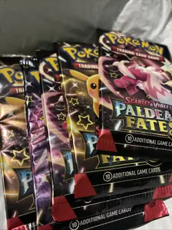 Pokemon TCG - x1 Paldean Fates Booster Pack (Random Art) - New/Sealed - Image 1