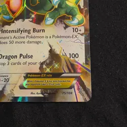 Pokemon TCG Rayquaza EX 75/108 Gyarados EX XY106 Holo Promo English 2 Lot - Image 5
