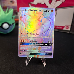 Marshadow GX Secret Rainbow Rare Holo 156/147 Burning Shadows - Image 1