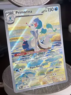 Pokemon TCG Primarina IR 088/084 Holo, Pitch Black New Set, NM Fast Shipping - Image 2