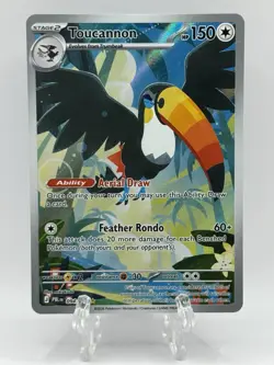 Pokemon TCG Pitch Black Toucannon 94/84 English Full Art Illustration Rare - Image 1